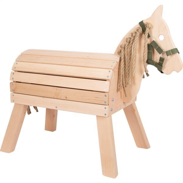 Small Foot Holzpferd kompakt | braun 1