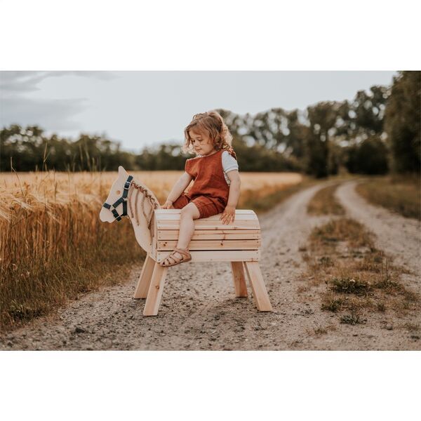 Small Foot Holzpferd kompakt | braun 2