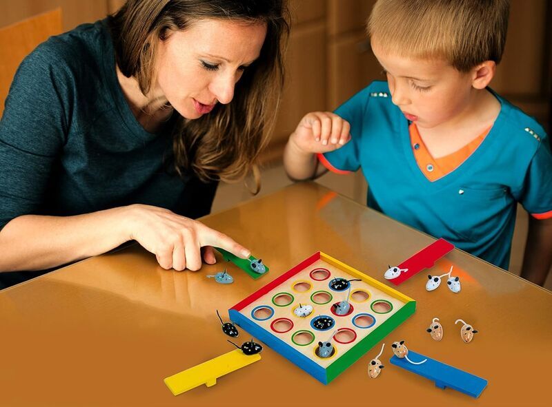 Small Foot Geschicklichkeitsspiel Hüpfmäuse | multicolore 2