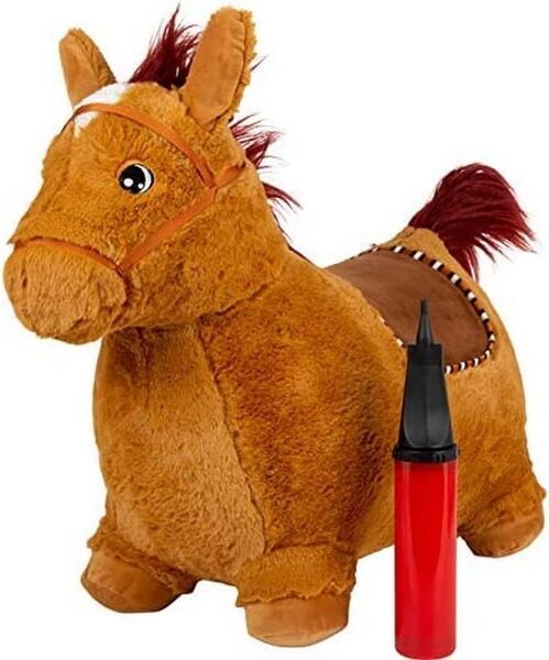 Small Foot Hüpfpferd Plüsch | marron 1