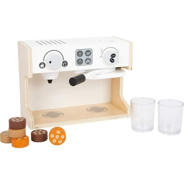 Small Foot Coffee maker Gastro aus Holz | white 3
