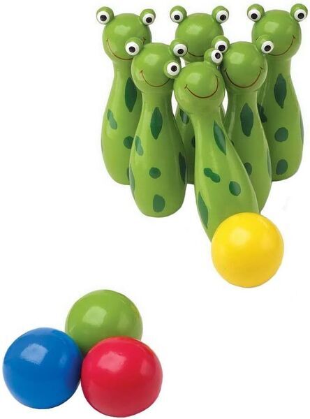 Small Foot Kegel Frosch | večbarven 1