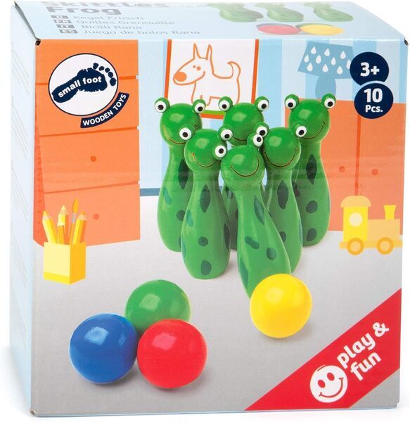 Small Foot Kegel Frosch | večbarven 2