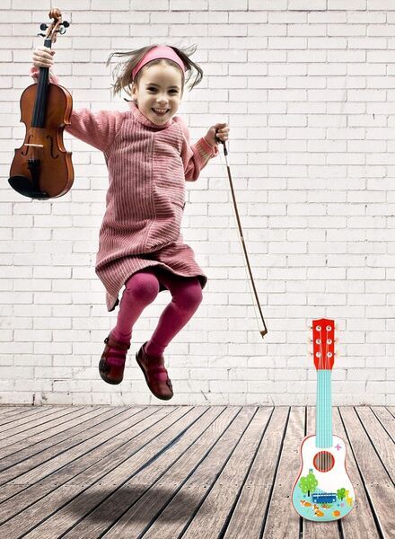 Small Foot Kindergitarre | Mitmevärviline | Fuchs 3