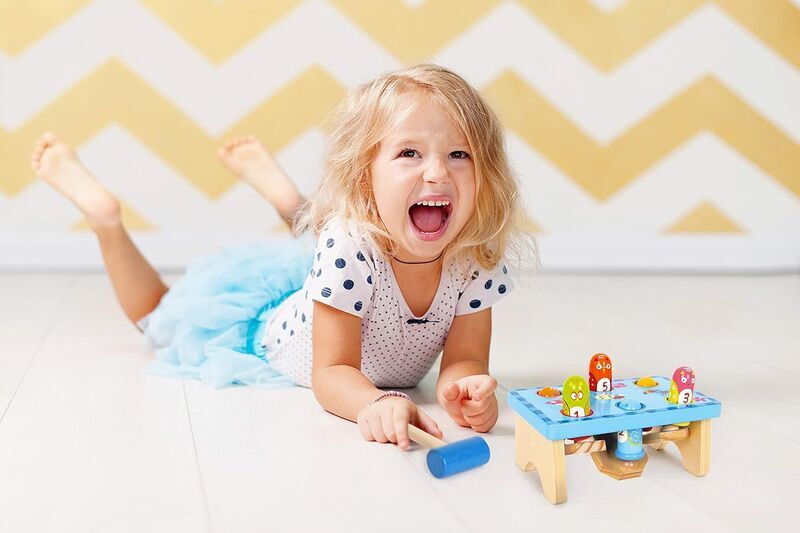 Small Foot Klopfbank Hau den Vogel | multicolored 2