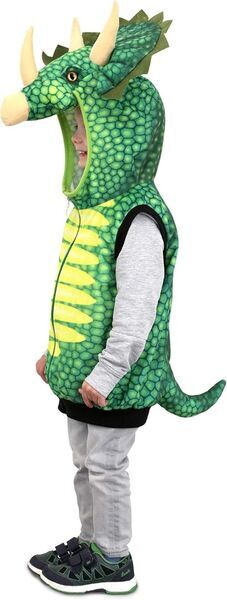 Small Foot Kostüm-Weste Triceratops | multicolore 2
