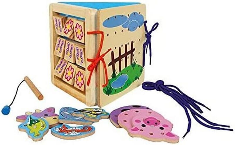 Small Foot Konstruktionsset Kran & Bagger | multicolore 1