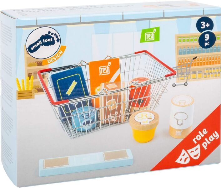 Small Foot Lebensmittel-Set Einkaufskorb | многоцветен 3