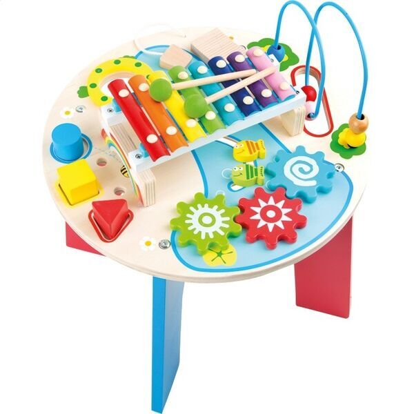 Small Foot Motorik- and Musiktisch 2-in-1 | multicolored 1
