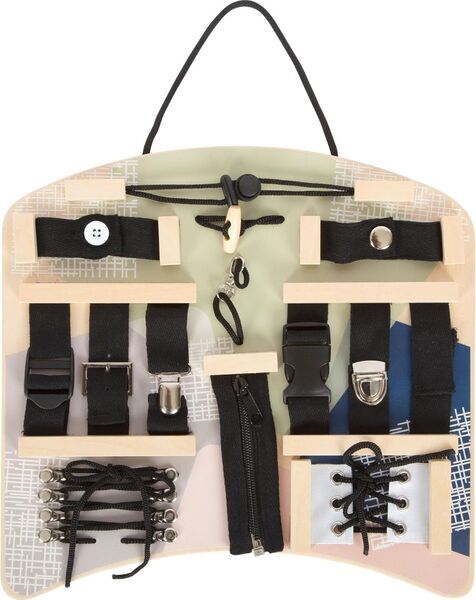 Small Foot Motorikbrett Verschlüsse e Befestigung | multicolorido 1