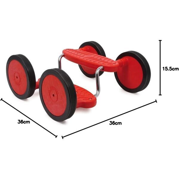 Small Foot Pedal-Roller Rotini | red 2