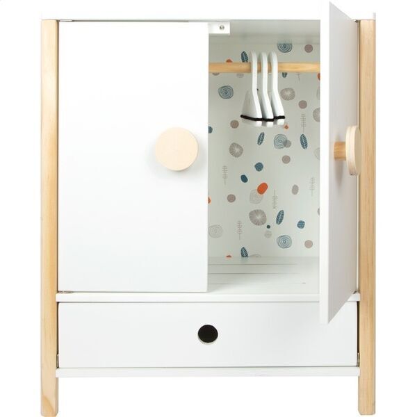 Small Foot Puppenschrank "Little Button" | white 2
