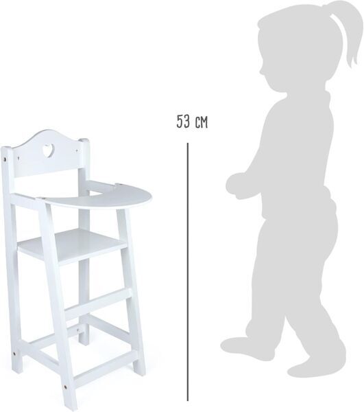 Small Foot doll high chair | white, image 3 of 3