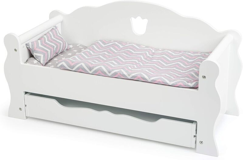 Small Foot Puppentagesbett | бяло 1