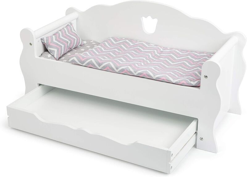 Small Foot Puppentagesbett | бяло 2