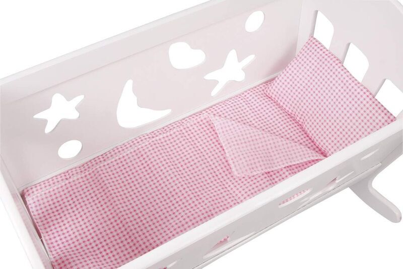 Small Foot Puppenwiege Traumfabrik | бяло 3