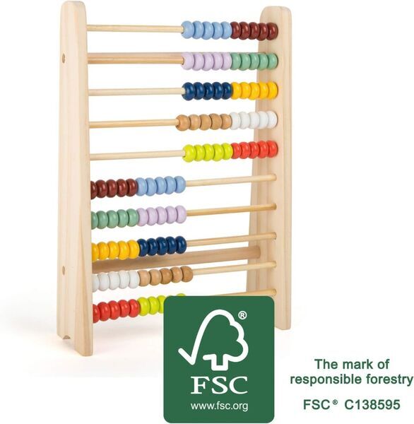 Small Foot Groß Rechenschieber | barna 2