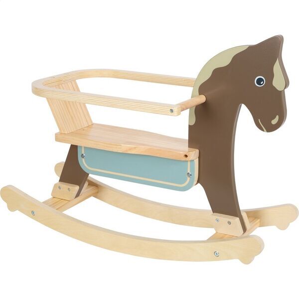 Small Foot Schaukelpferd mit Sitzring | brown 1