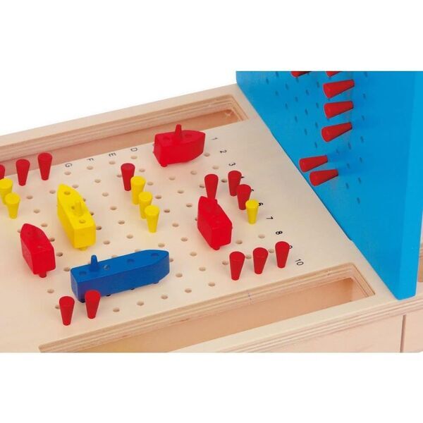 Small Foot Schiffe versenken Holzspiel | večbarven 2