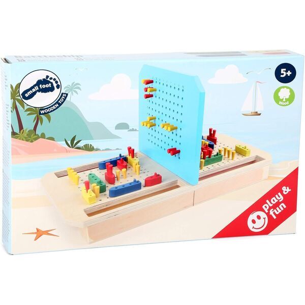Small Foot Schiffe versenken Holzspiel | večbarven 3