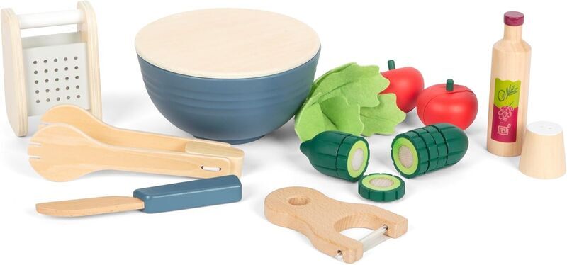 Small Foot Schneide-Set Salat Fresh | multicolored 1