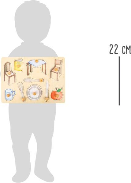 Small Foot Setzpuzzle Alltagsgegenstände | multicolore 3