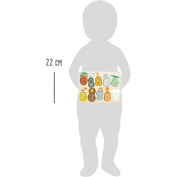 Small Foot Setzpuzzle Zahlen Safari | multicolor 3