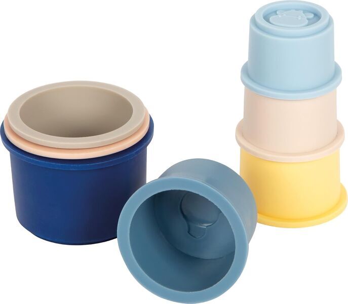 small Foot silicone-Stapelbecher 7-parted | multicolored, image 2 of 3