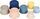 small Foot silicone-Stapelbecher 7-parted | multicolored, thumbnail 3 of 3