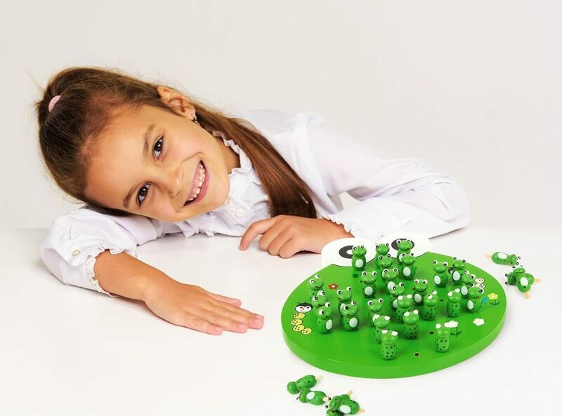 Small Foot Solitär Frosch | Daudzkrāsains 2