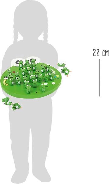 Small Foot Solitär Frosch | Daudzkrāsains 3