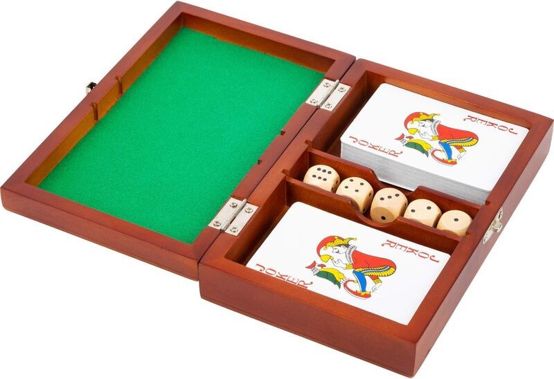Small Foot Spielbox Karten et Würfel | multicolore 2