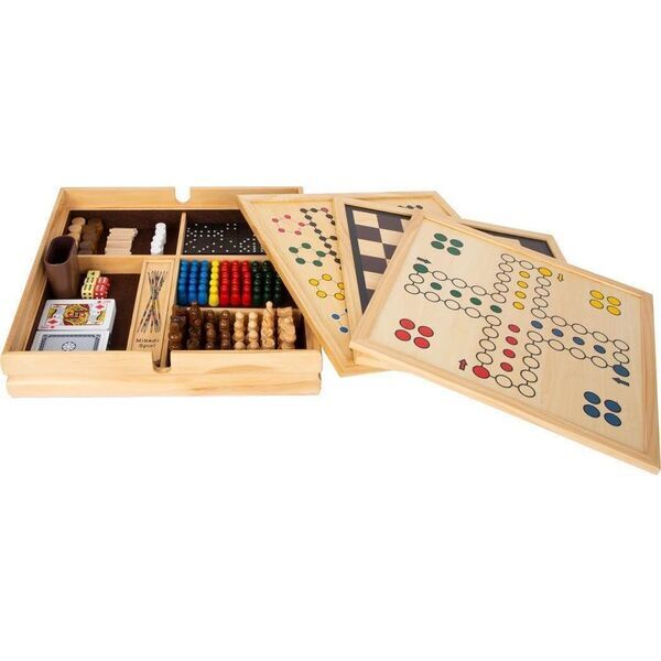 Small Foot Spielesammlung Holz | light brown 1
