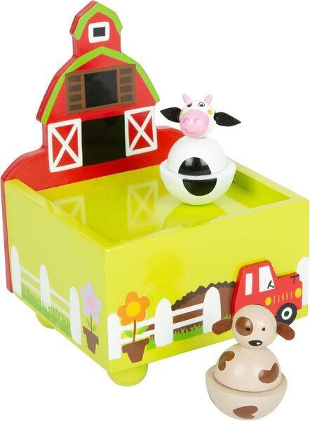 Small Foot Spieluhr Bauernhof | brown 3