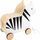 Small Foot Spielzeugkiste Zebra | white/black thumbnail 1/3