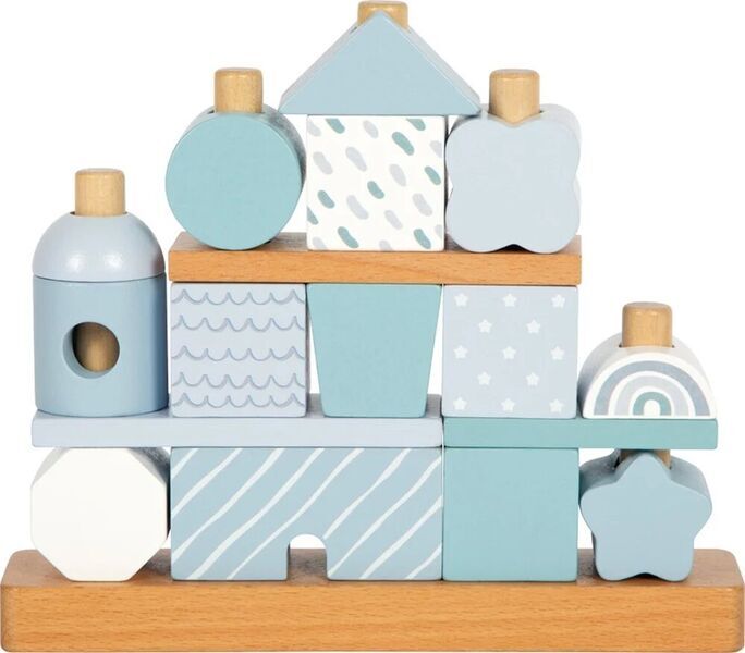 Small Foot Stacking House | blue, image 3 of 3