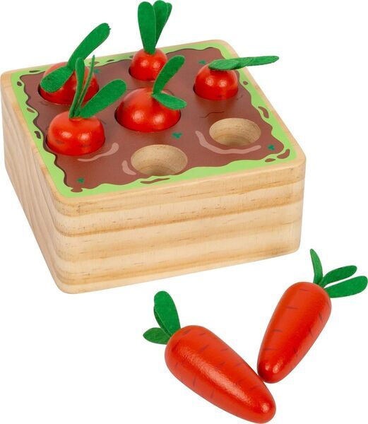 Small Foot Steckspiel Möhren | mehrfarbig 1