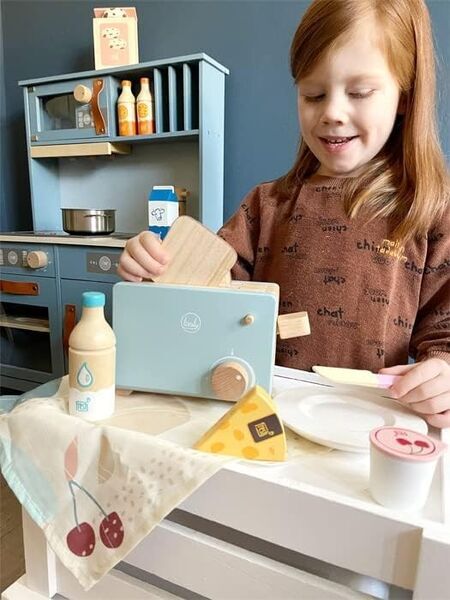 Small Foot Grille-pain-Set Tasty | bleu 2