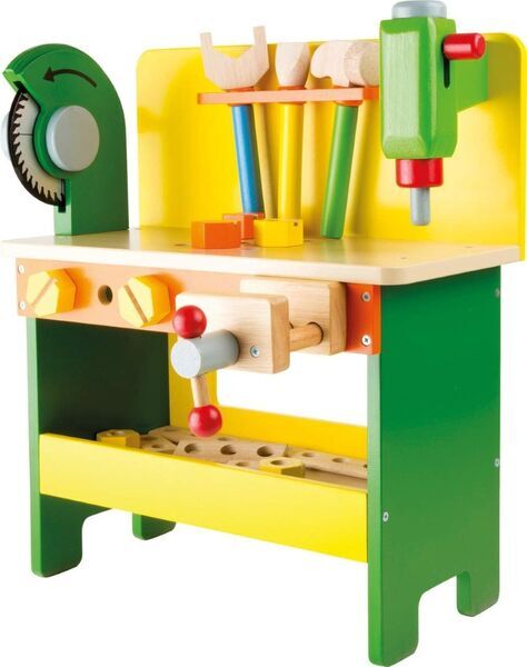Small Foot Werkbank Christian | gelb, image 1 of 3