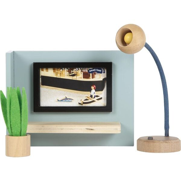 Small Foot Puppenhausmöbel Wohnzimmer | večbarven 3