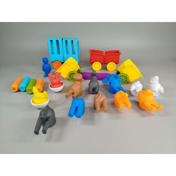 Smartmax Magnetische Tiere | večbarven 1