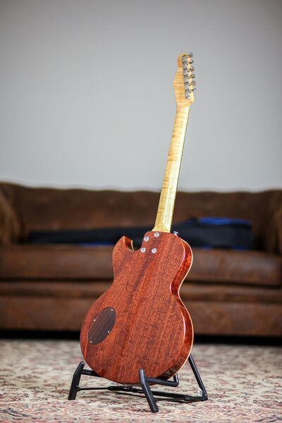 Smitty Custom Classic Boutique SC | Flamed Amber Burst | Flamed Amber Burst, image 2 of 5