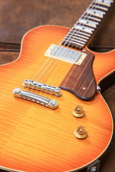 Smitty Custom Classic Boutique SC | Flamed Amber Burst | Flamed Amber Burst, image 3 of 5