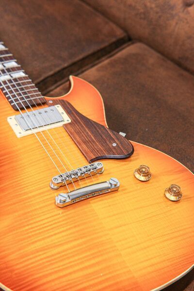 Smitty Custom Classic Boutique SC | Flamed Amber Burst | Flamed Amber Burst, image 5 of 5