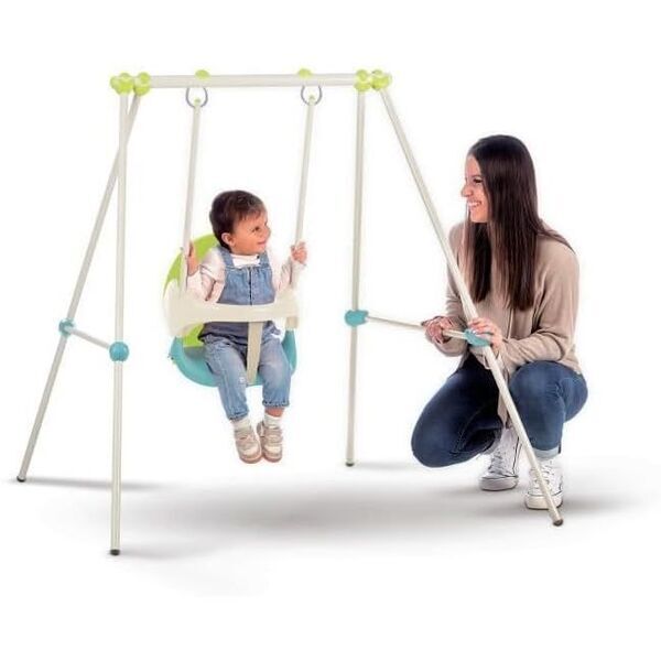 Smoby Baby Swing Schaukelgestell | Version Englisch | grön 2