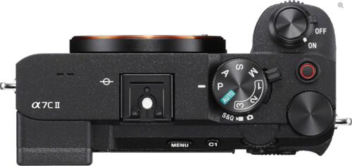 Som Ny: Sony Alpha 7C II | svart