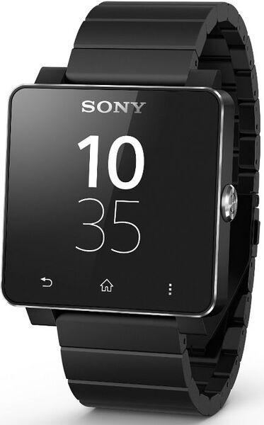 Sony Smart Watch 2 | svart | svart | Rostfritt stål