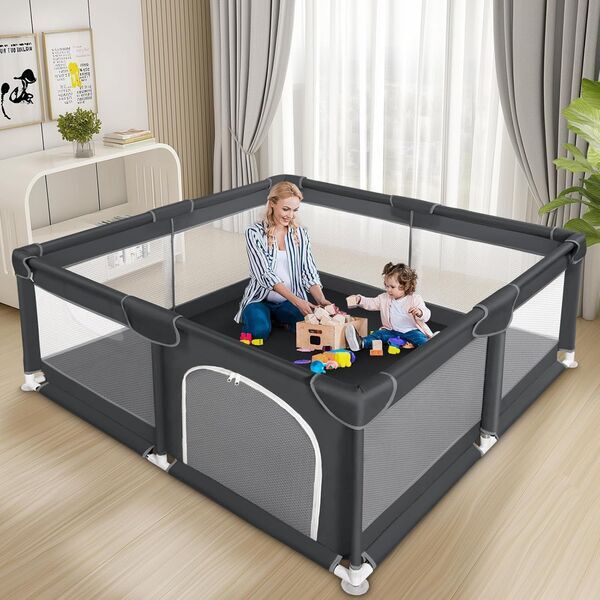 Sour Lemon Baby Laufgitter | black 5