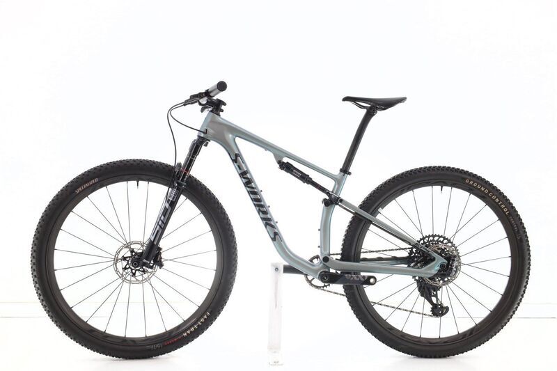 Specialized Epic S-Works FSR (2022) | Diamant | grau | 29" | 38 cm | S | RockShox SiD SL Ultimate | Sram Level ULT 2