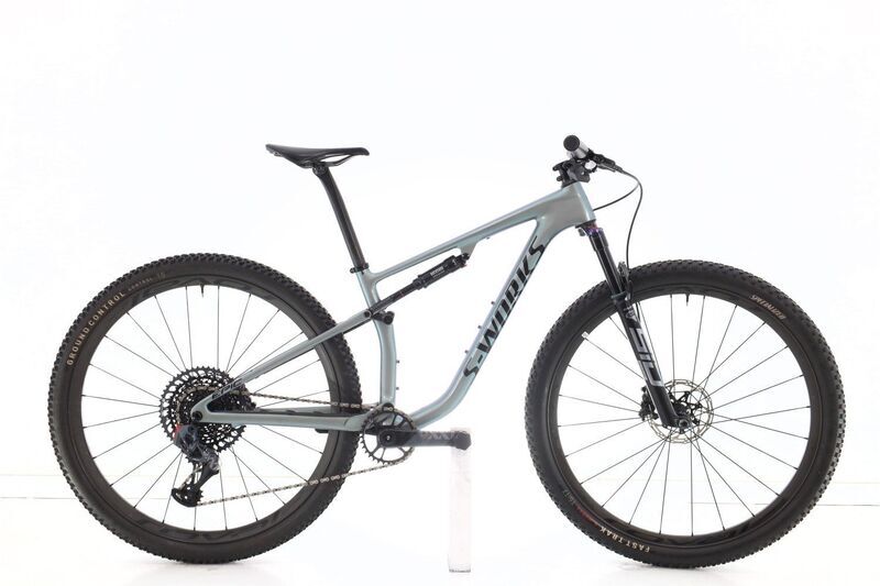 Specialized Epic S-Works FSR (2022) | Diamant | grau | 29" | 38 cm | S | RockShox SiD SL Ultimate | Sram Level ULT 1